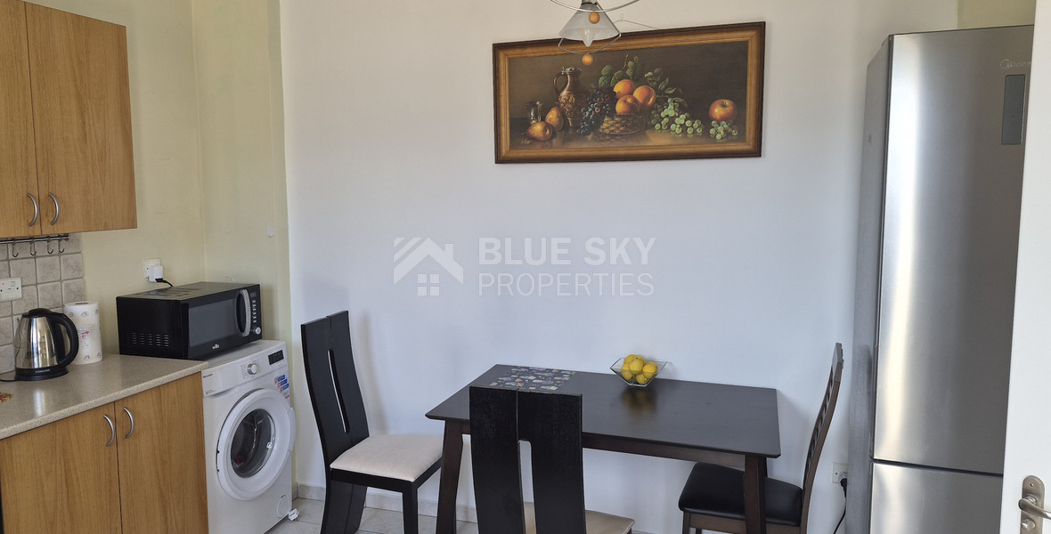 Fully Furnished Two Bedroom Maisonette in Central Paphos for rent