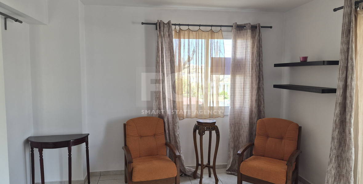 Fully Furnished Two Bedroom Maisonette in Central Paphos for rent