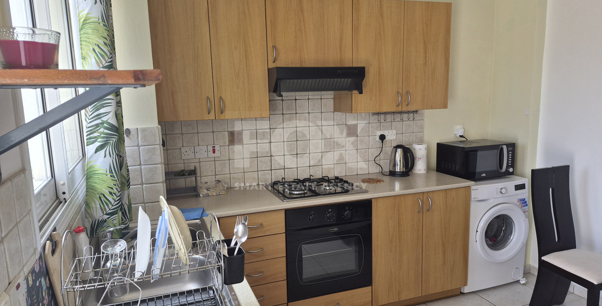 Fully Furnished Two Bedroom Maisonette in Central Paphos for rent