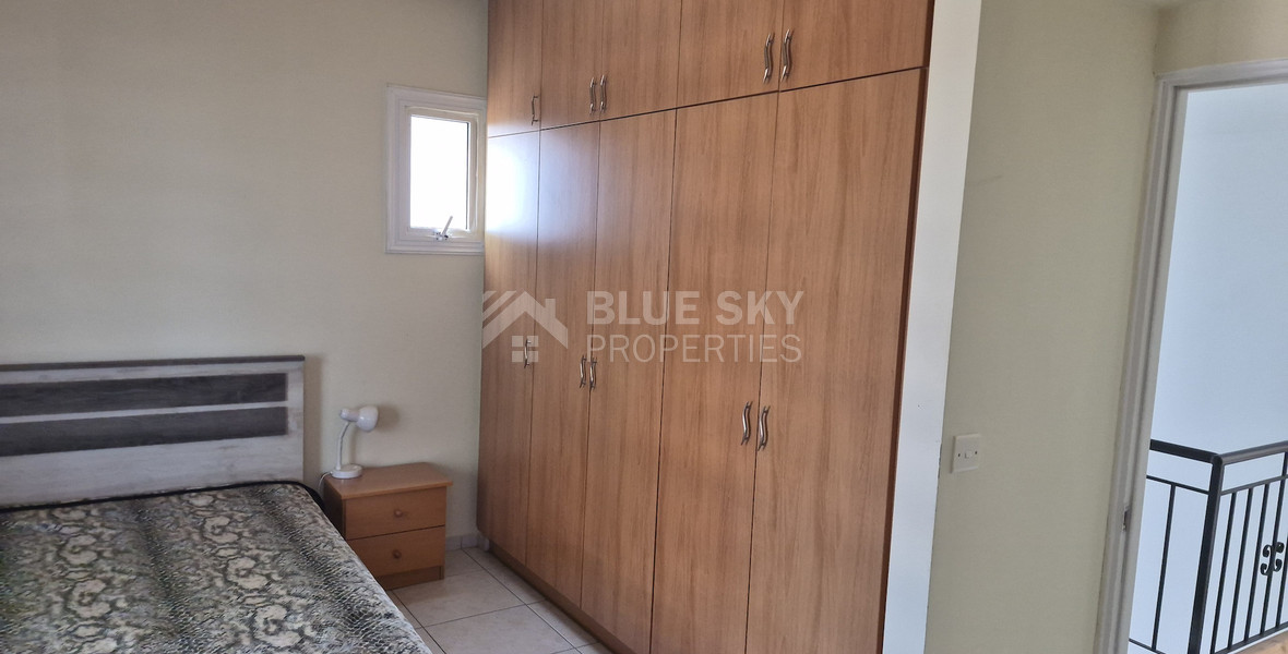 Fully Furnished Two Bedroom Maisonette in Central Paphos for rent