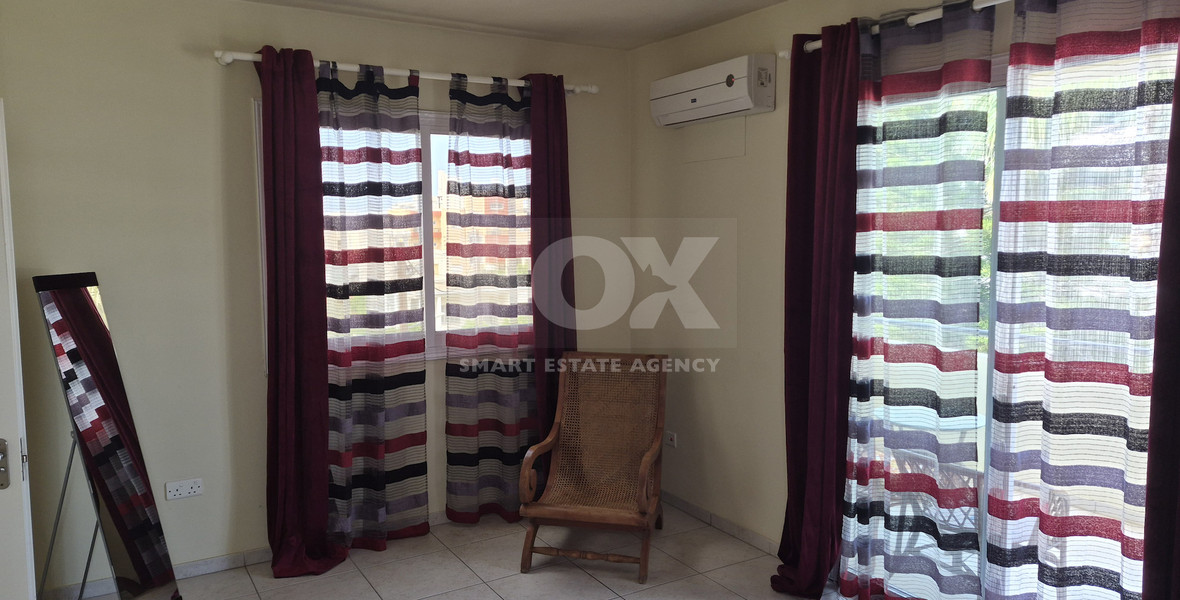 Fully Furnished Two Bedroom Maisonette in Central Paphos for rent