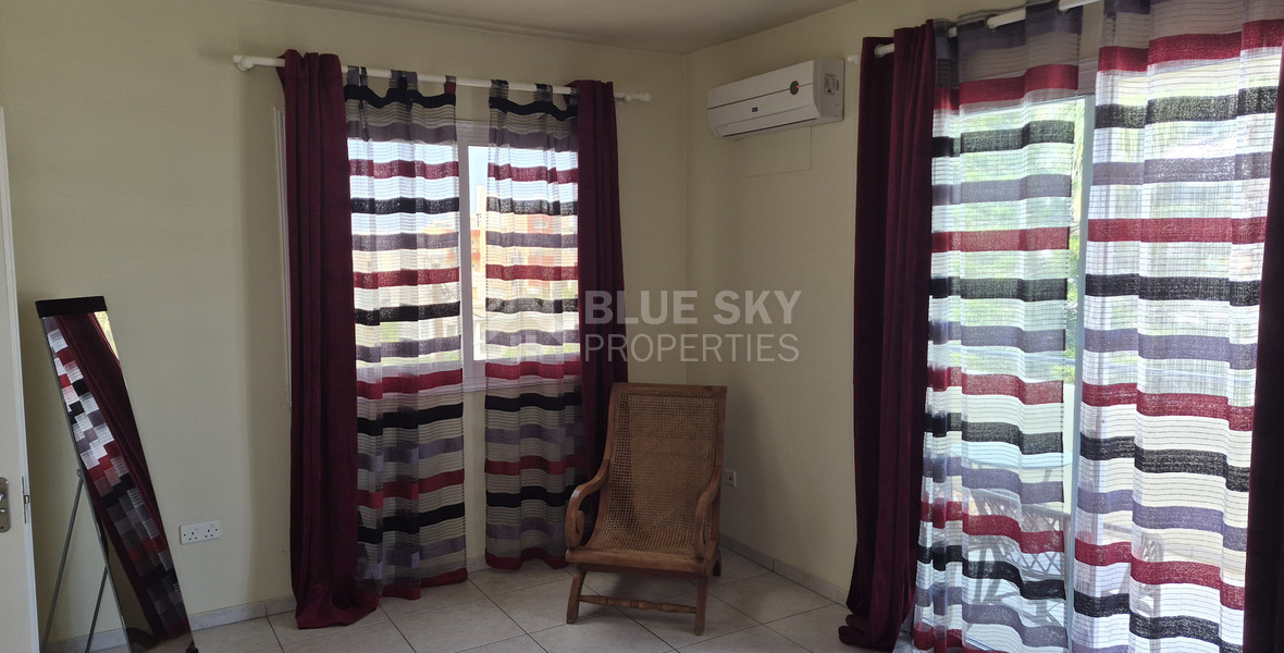 Fully Furnished Two Bedroom Maisonette in Central Paphos for rent