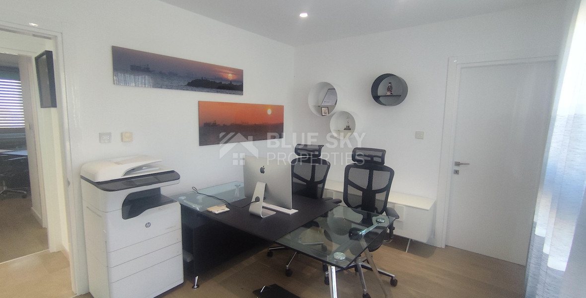 Modern Office for Rent in Agios Tychonas Tourist Area – 112 sqm