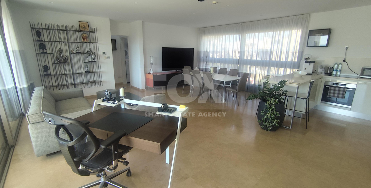 Modern Office for Rent in Agios Tychonas Tourist Area – 112 sqm