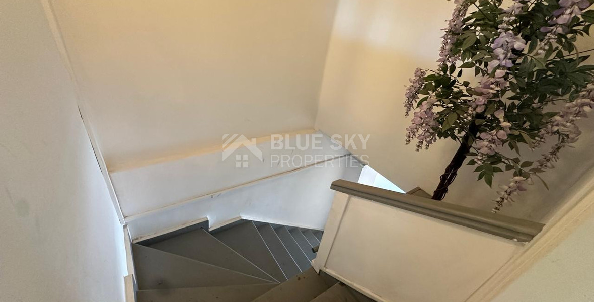 For Rent Renovated Three-Bedroom Apartment in Agios Ioannis, Limassol – Ideal for Residential or Office Use