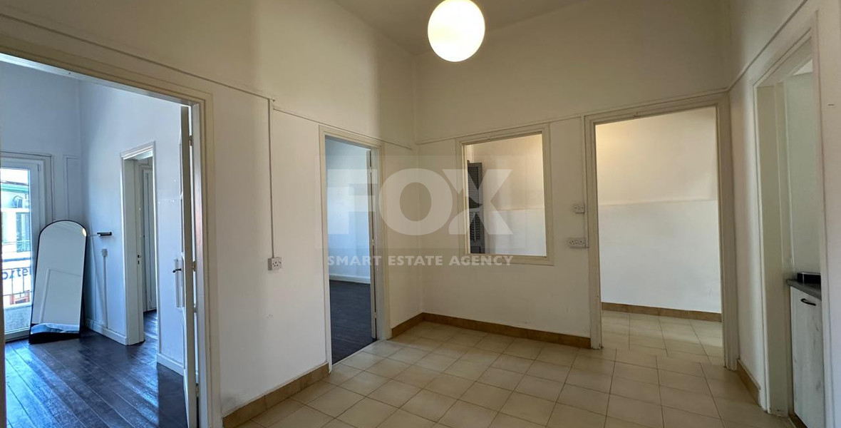 For Rent Renovated Three-Bedroom Apartment in Agios Ioannis, Limassol – Ideal for Residential or Office Use