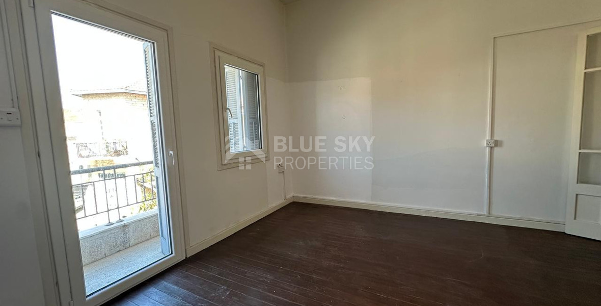 For Rent Renovated Three-Bedroom Apartment in Agios Ioannis, Limassol – Ideal for Residential or Office Use