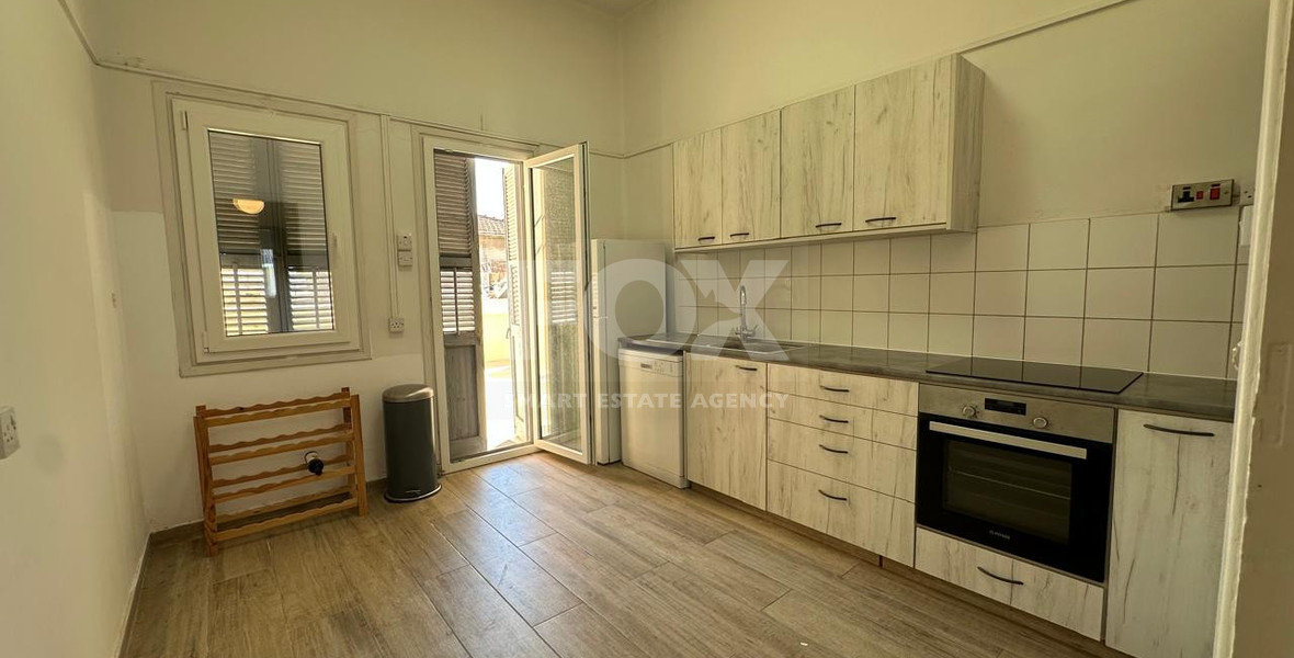 For Rent Renovated Three-Bedroom Apartment in Agios Ioannis, Limassol – Ideal for Residential or Office Use