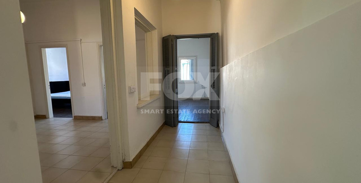For Rent Renovated Three-Bedroom Apartment in Agios Ioannis, Limassol – Ideal for Residential or Office Use