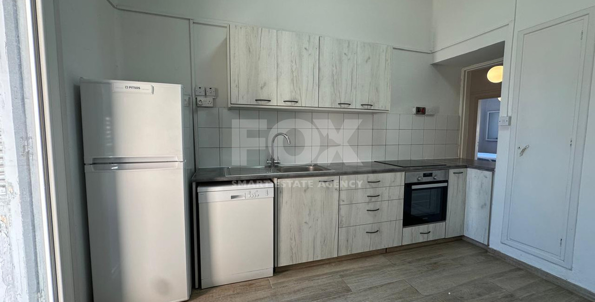 For Rent Renovated Three-Bedroom Apartment in Agios Ioannis, Limassol – Ideal for Residential or Office Use