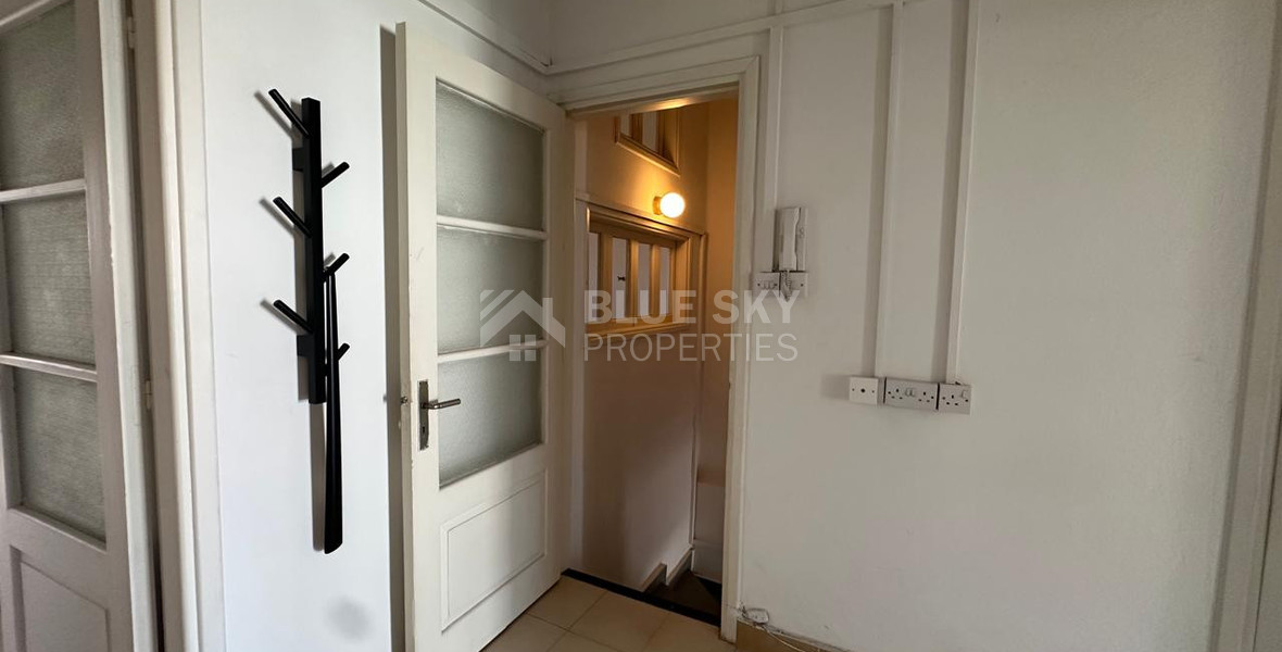 For Rent Renovated Three-Bedroom Apartment in Agios Ioannis, Limassol – Ideal for Residential or Office Use