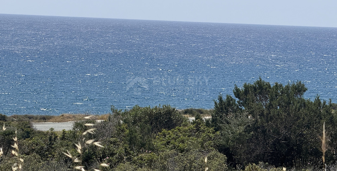 Prime Waterfront Residential Land for Sale in Moni, Limassol | 15,592 m² Sea View