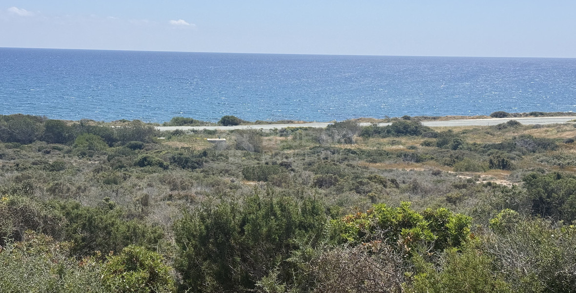 Prime Waterfront Residential Land for Sale in Moni, Limassol | 15,592 m² Sea View