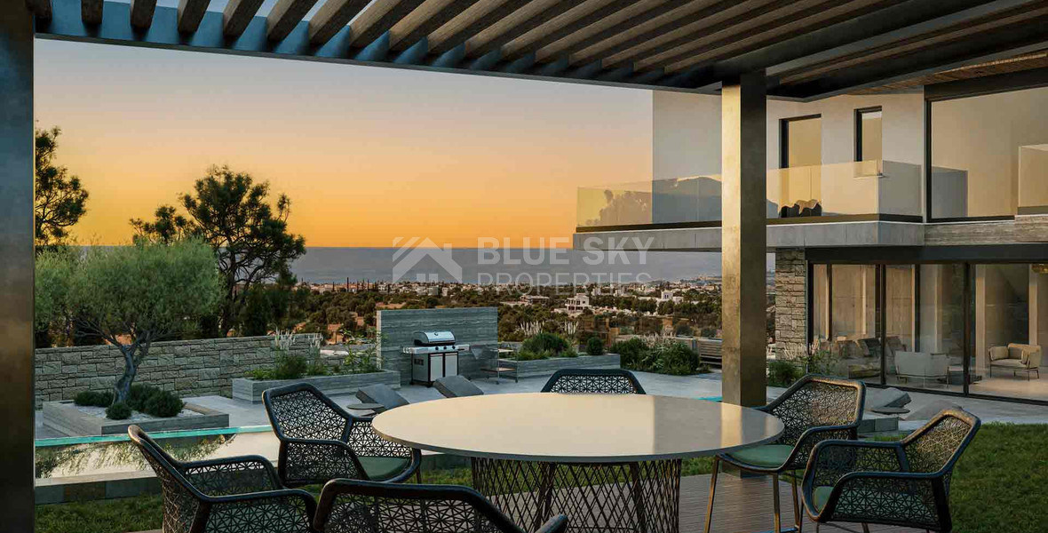 Exclusive Luxury Villa in Paphos Golf Resort | 5 Bedrooms, Pool, Sea Views & Spacious Basement