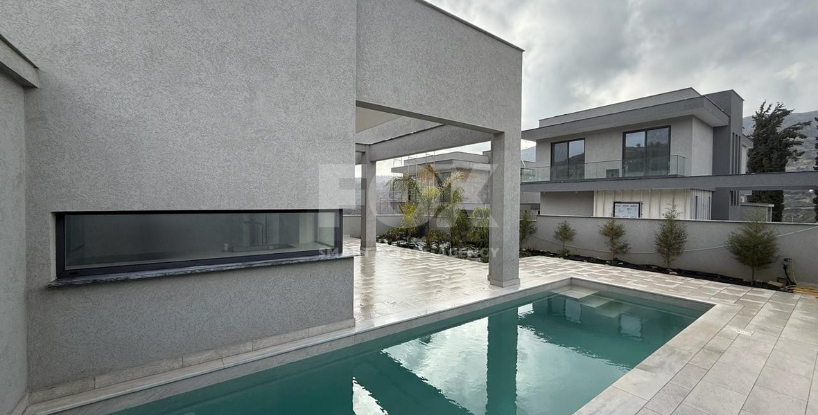 Brand New Two-Bedroom Bungalow for rent in Doros: with Heated Pool & Mountain Views