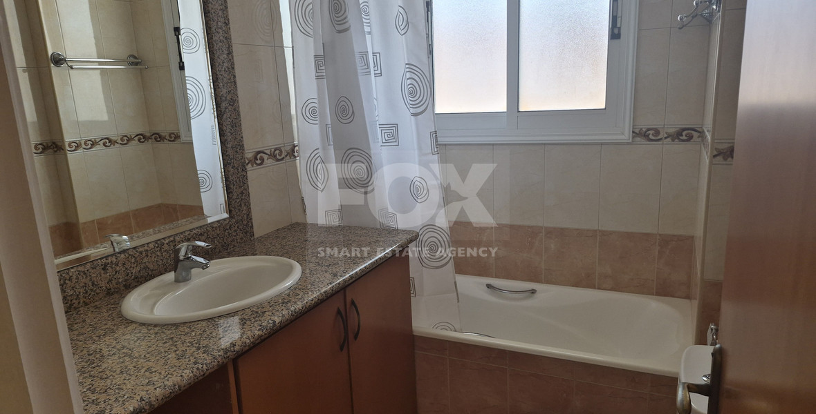 Spacious Three Bedroom Apartment  in Agios Theodorou for Rent