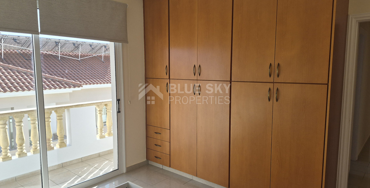 Spacious Three Bedroom Apartment  in Agios Theodorou for Rent