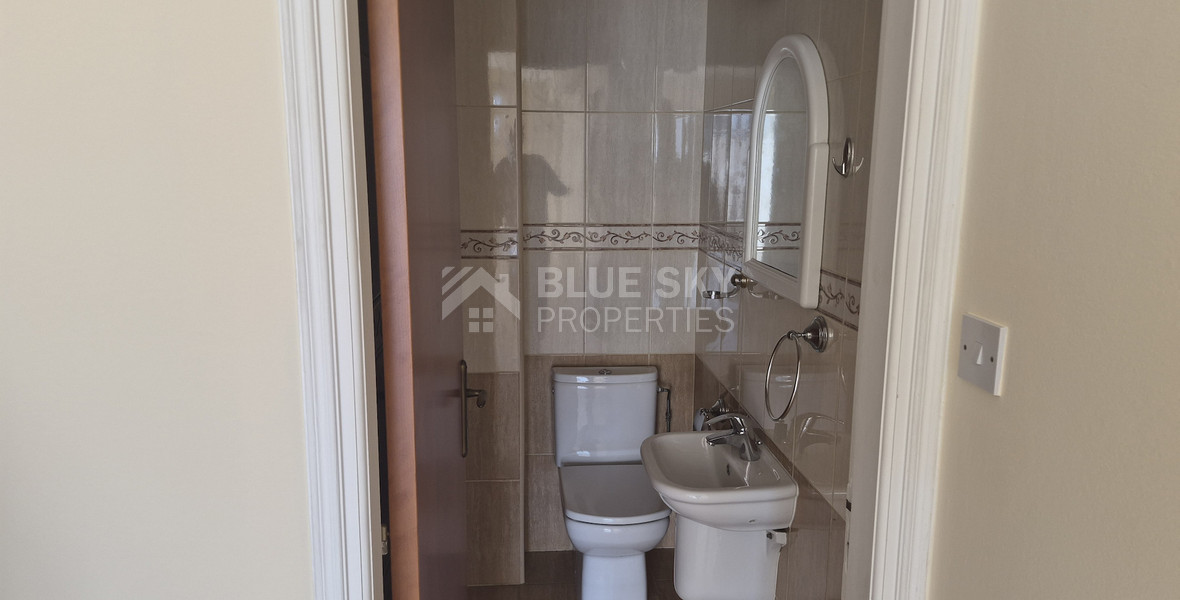 Spacious Three Bedroom Apartment  in Agios Theodorou for Rent