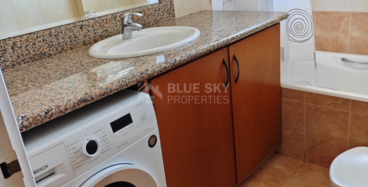 Spacious Three Bedroom Apartment  in Agios Theodorou for Rent