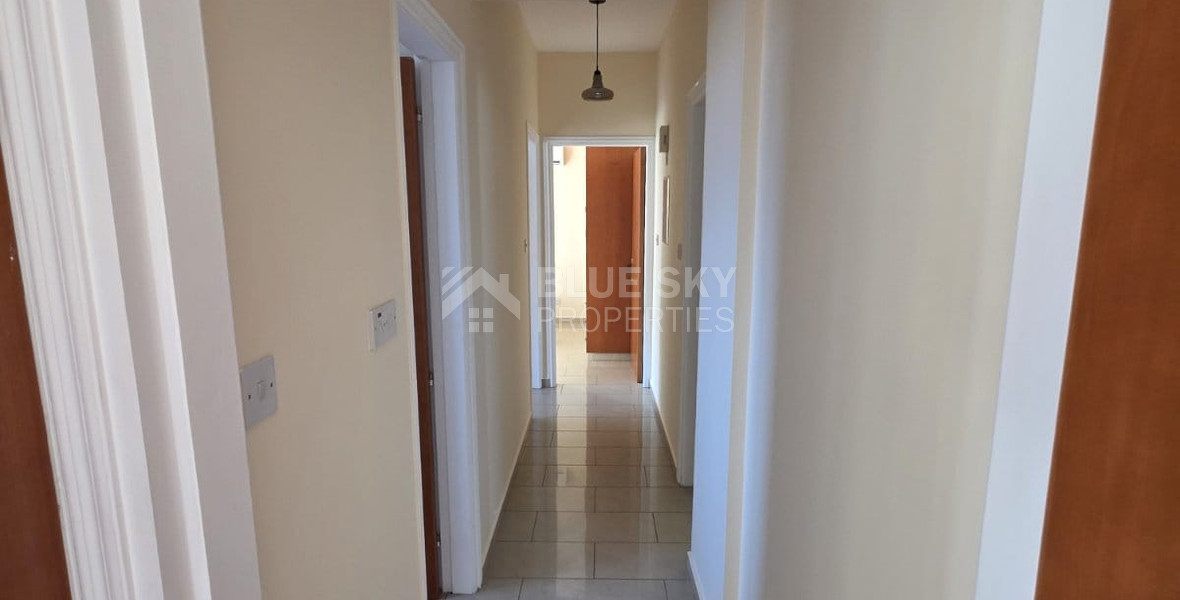 Spacious Three Bedroom Apartment  in Agios Theodorou for Rent