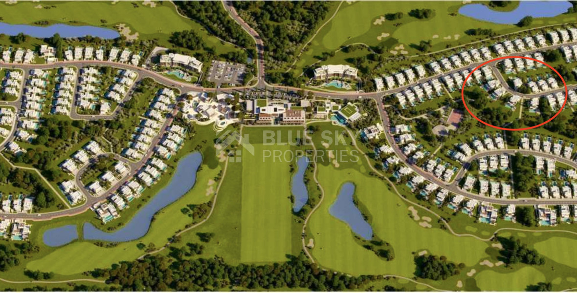 For Sale  Prime Residential Building Plot in Greens Golf Resort Area , Limassol