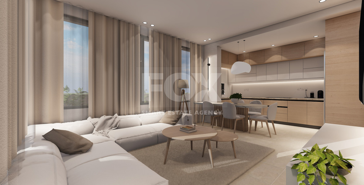 Spacious Three Bedroom Penthouse with Roof Garden For Sale in Katholiki