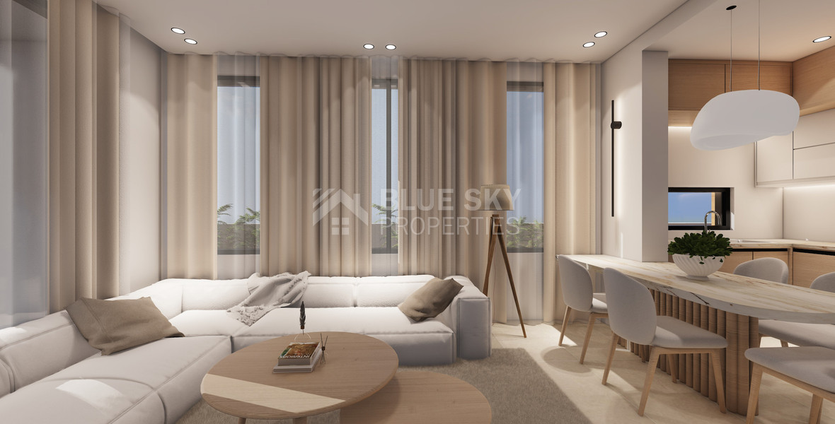 Spacious Three Bedroom Penthouse with Roof Garden For Sale in Katholiki