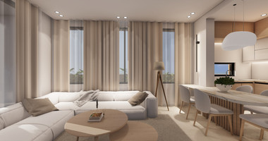 Spacious Three Bedroom Penthouse with Roof Garden For Sale in Katholiki