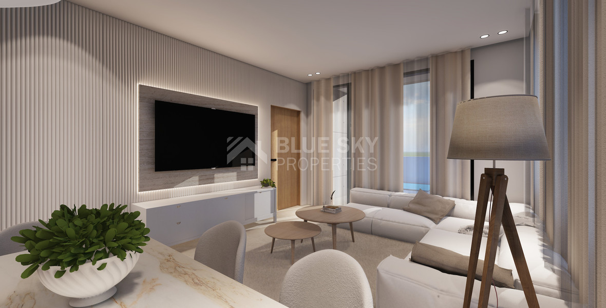 Spacious Three Bedroom Penthouse with Roof Garden For Sale in Katholiki