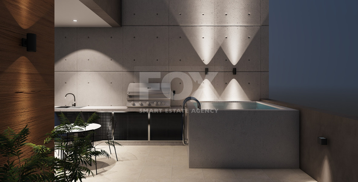 Spacious Three Bedroom Penthouse with Roof Garden For Sale in Katholiki