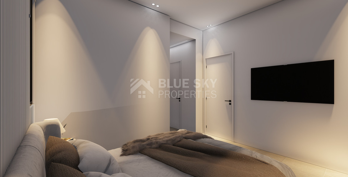 Spacious Three Bedroom Penthouse with Roof Garden For Sale in Katholiki