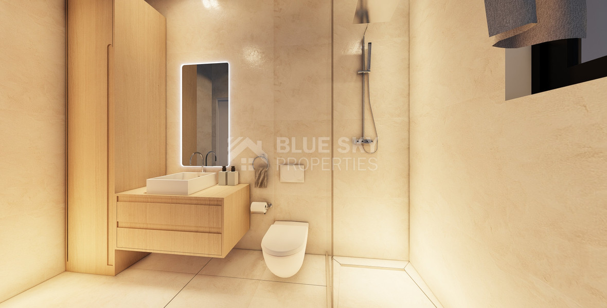 Spacious Three Bedroom Penthouse with Roof Garden For Sale in Katholiki