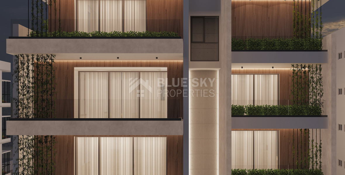 Spacious Three Bedroom Penthouse with Roof Garden For Sale in Katholiki