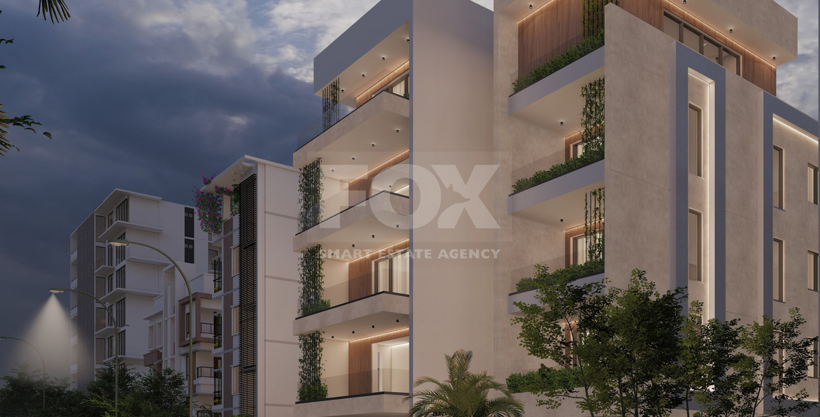 Spacious Three Bedroom Penthouse with Roof Garden For Sale in Katholiki