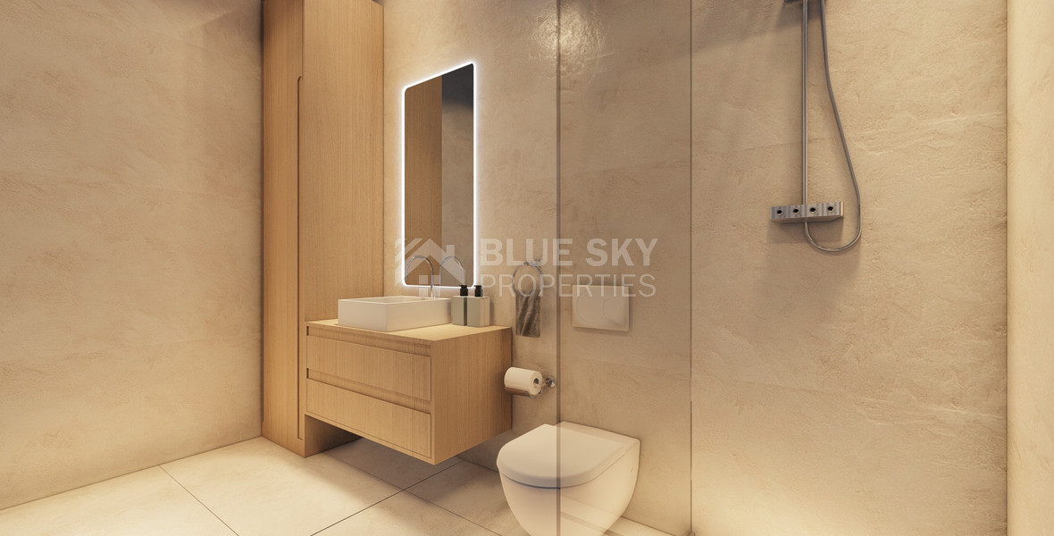 Spacious Three Bedroom Penthouse with Roof Garden For Sale in Katholiki