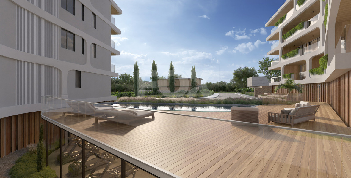 Modern one Apartments for Sale in Yeroskipou, Paphos – Pool, Gym & Parking