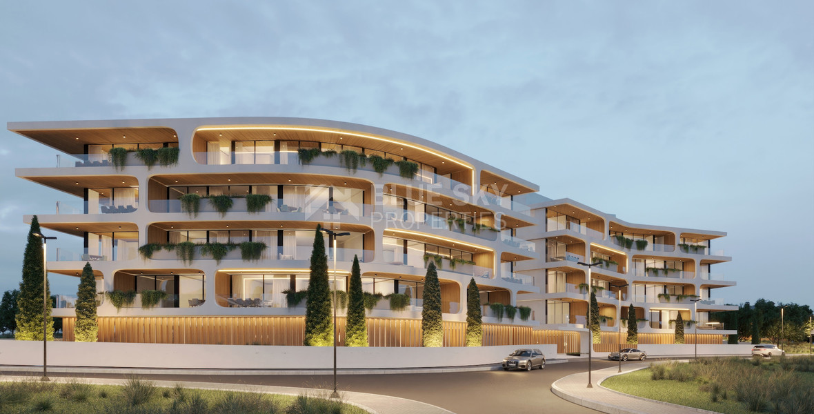 Modern  Two Bedroom  Apartments for Sale in Yeroskipou, Paphos – Pool, Gym & Parking