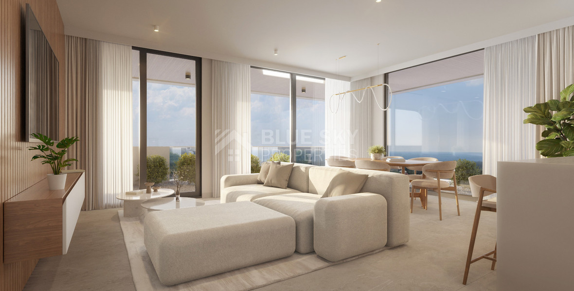 Modern  Two Bedroom  Apartments for Sale in Yeroskipou, Paphos – Pool, Gym & Parking