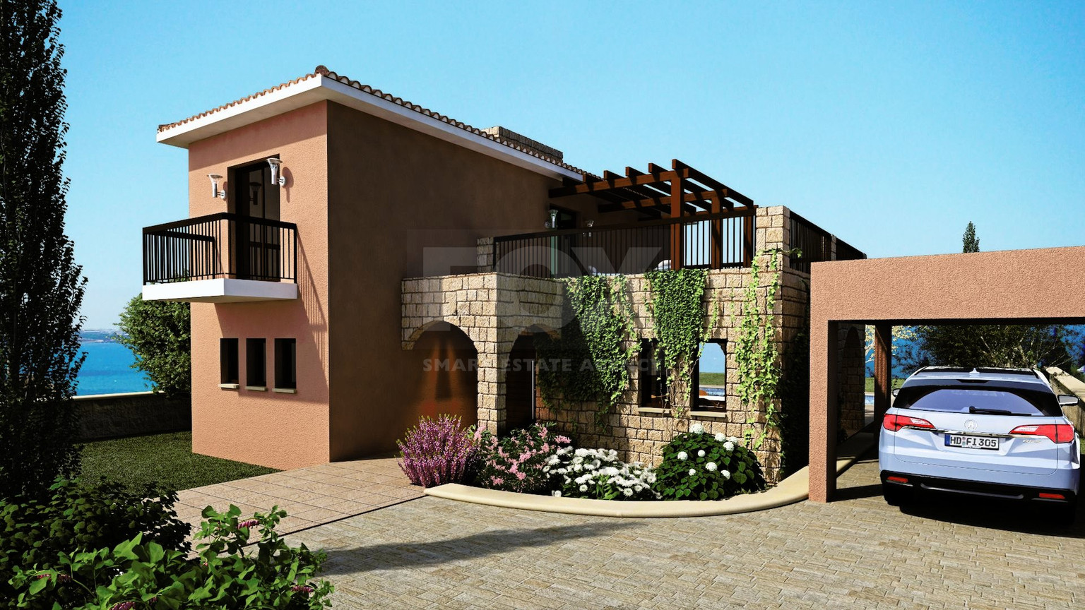 Luxury three Bedroom Villa for Sale in Venus Rock | Sea, Countryside & Golf Views |