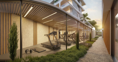 Modern  Three Bedroom  Apartments for Sale in Yeroskipou, Paphos – Pool, Gym & Parking