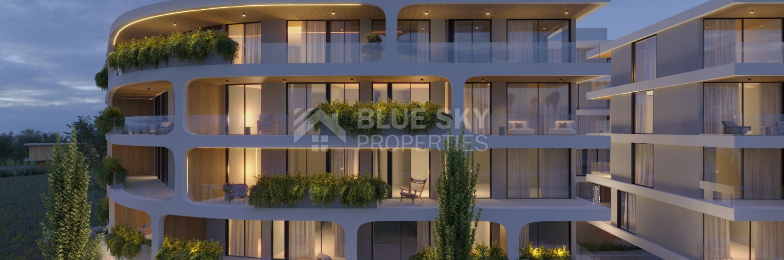 Modern  Three Bedroom  Apartments for Sale in Yeroskipou, Paphos – Pool, Gym & Parking