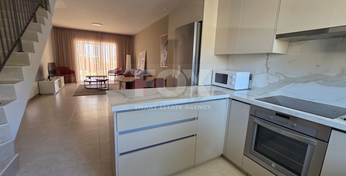 Renovated Two Bedroom Townhouse for Rent in Potamos Germasogeia, Limassol