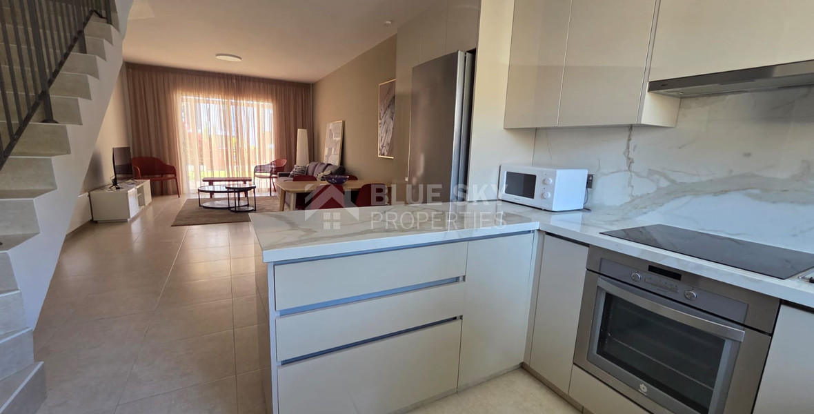 Renovated Two Bedroom Townhouse for Rent in Potamos Germasogeia, Limassol