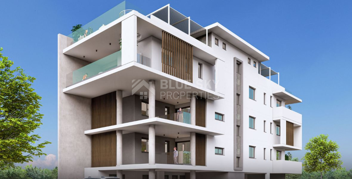 Two-Bedroom Apartment with private Roof garden For Sale in Ypsonas, Limassol