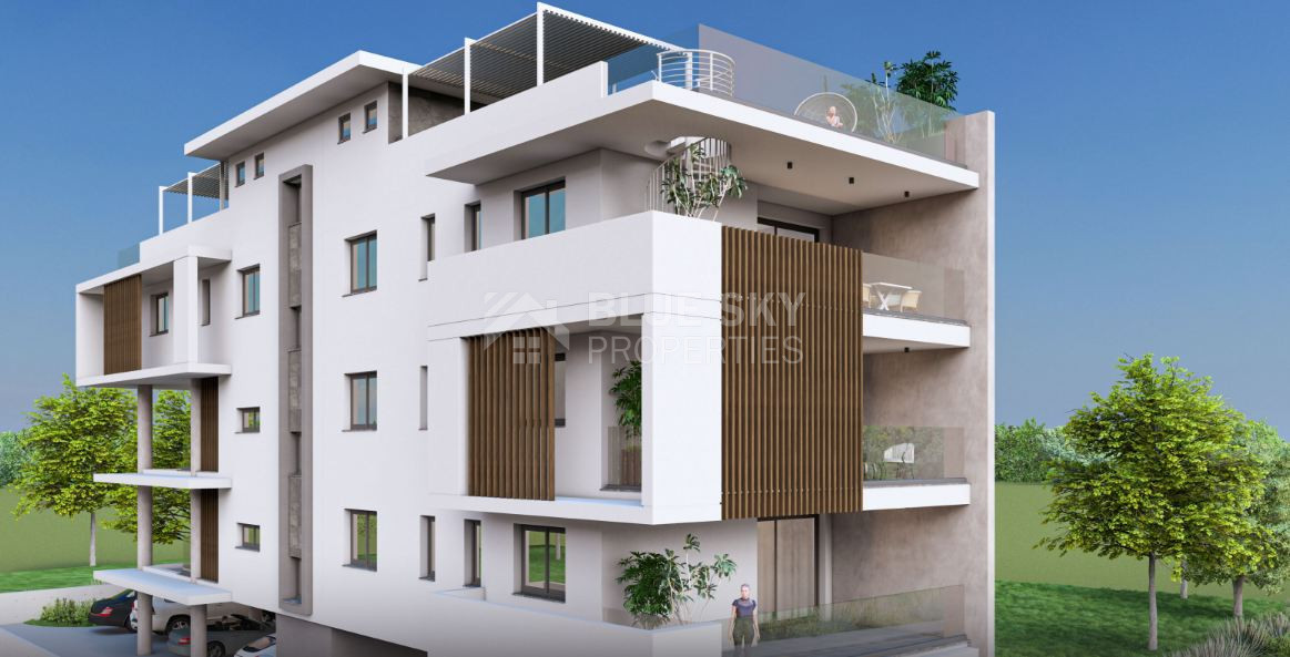 Two-Bedroom Apartment with private Roof garden For Sale in Ypsonas, Limassol