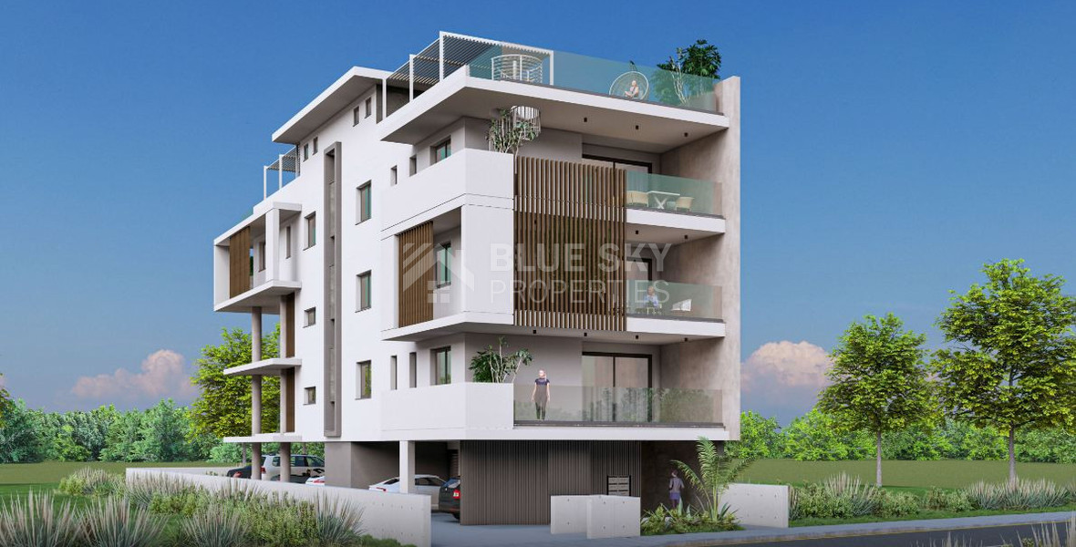 Two-Bedroom Apartment with private Roof garden For Sale in Ypsonas, Limassol