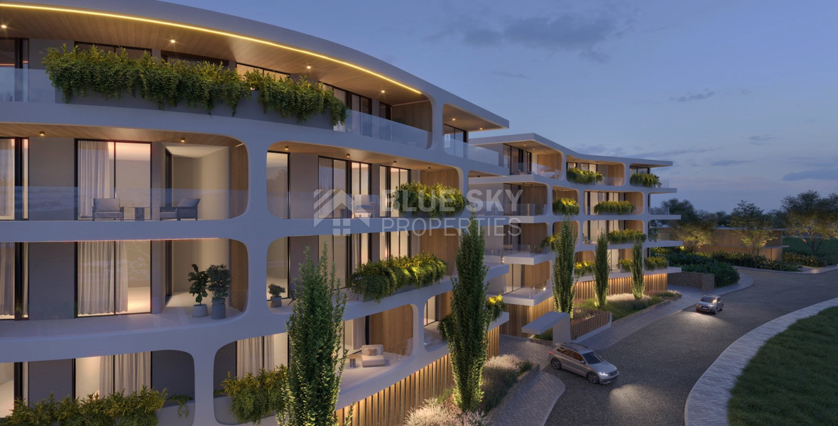 Modern one Bedroom  Apartments for Sale in Yeroskipou, Paphos – Pool, Gym & Parking