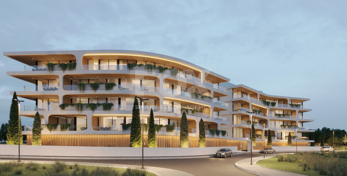 Modern one Bedroom  Apartments for Sale in Yeroskipou, Paphos – Pool, Gym & Parking