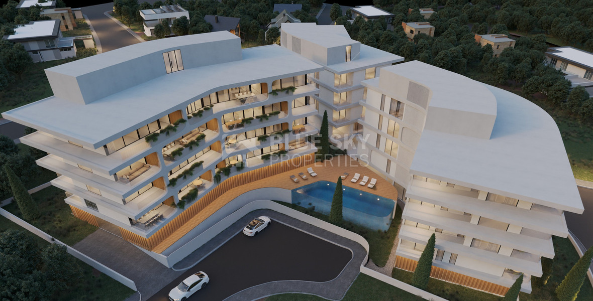 Modern one Bedroom  Apartments for Sale in Yeroskipou, Paphos – Pool, Gym & Parking