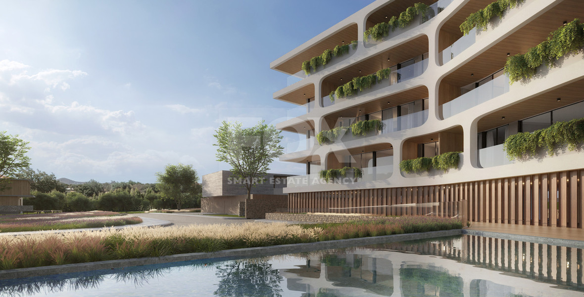 Modern one Bedroom  Apartments for Sale in Yeroskipou, Paphos – Pool, Gym & Parking